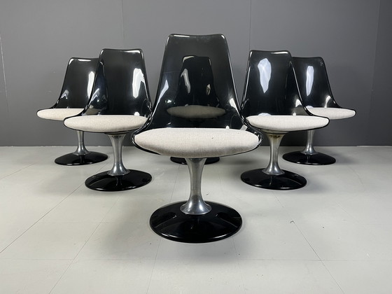 Image 1 of Space age dining set by Chromcraft, 1970s