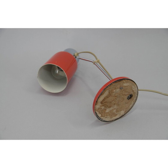 Image 1 of Vintage table lamp in lacquered metal by Josef Hurka for Napako, Czechoslovakia 1970