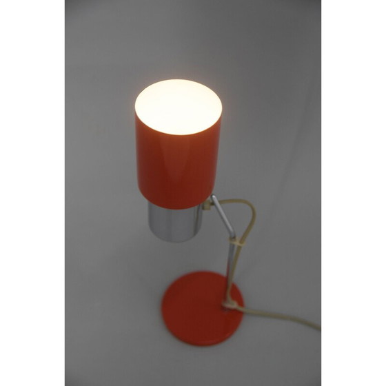 Image 1 of Vintage table lamp in lacquered metal by Josef Hurka for Napako, Czechoslovakia 1970