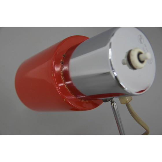 Image 1 of Vintage table lamp in lacquered metal by Josef Hurka for Napako, Czechoslovakia 1970