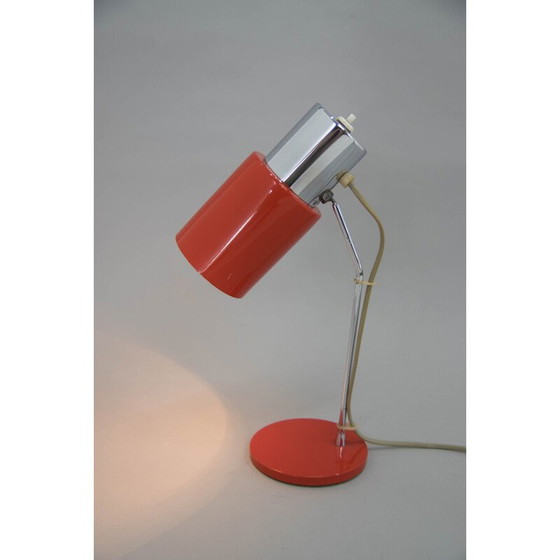 Image 1 of Vintage table lamp in lacquered metal by Josef Hurka for Napako, Czechoslovakia 1970