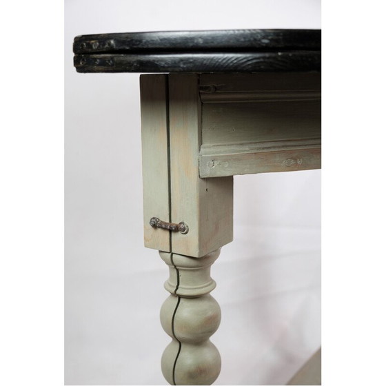 Image 1 of Vintage folding Danish dining table, 1780s