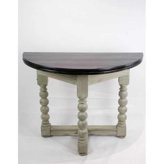 Image 1 of Vintage folding Danish dining table, 1780s