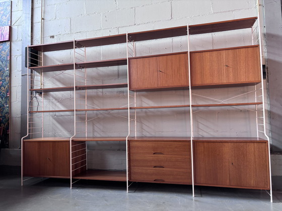 Image 1 of Portaoggetti da parete vintage Whb in teak