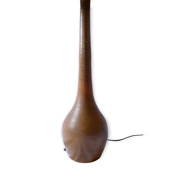 Image 1 of Mid-century earthenware table lamp, France 1950s