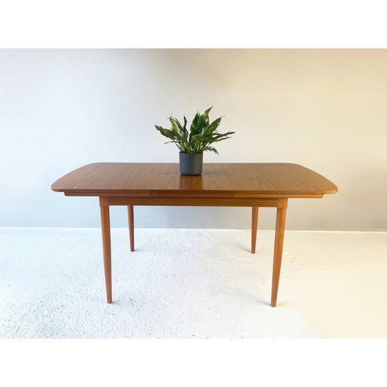 Image 1 of Vintage extendable table by Schreiber Furniture, 1970