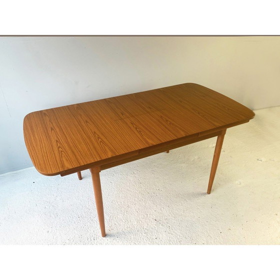 Image 1 of Vintage extendable table by Schreiber Furniture, 1970