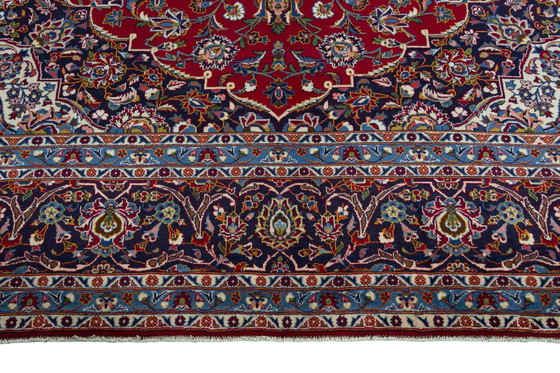 Image 1 of Alfombra oriental de corcho Keshan anudada a mano – 403 x 305 cm