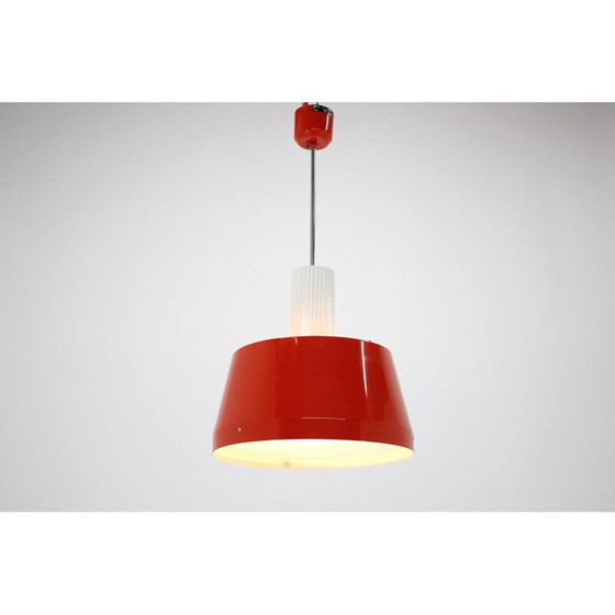 Image 1 of Vintage glass chandelier by Drupol, Czechoslovakia 1970