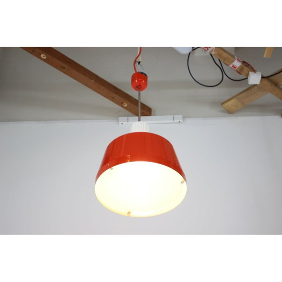 Image 1 of Vintage glass chandelier by Drupol, Czechoslovakia 1970