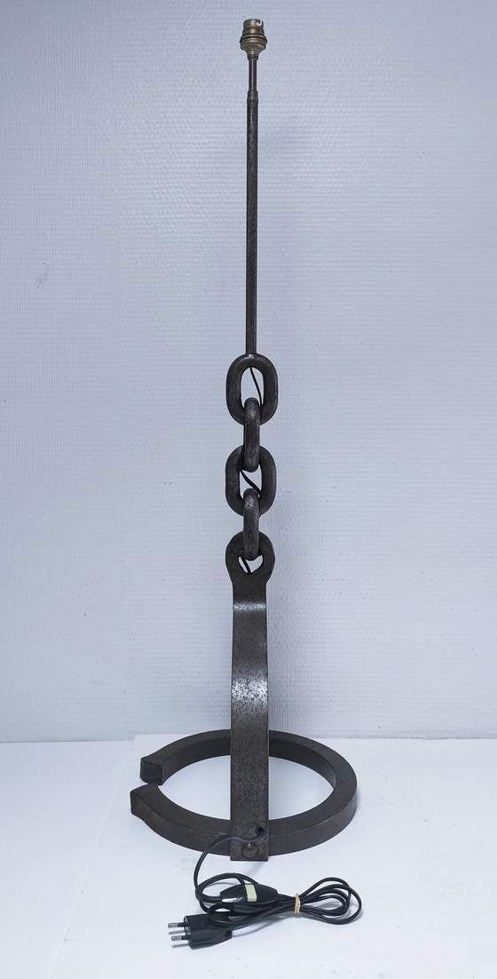 Image 1 of Steel Link Floor Lamp