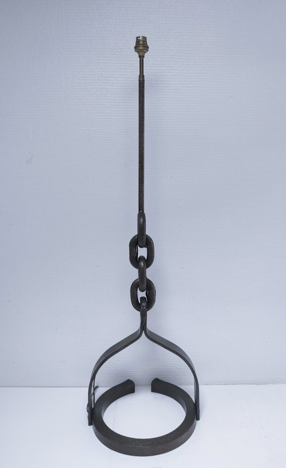 Image 1 of Steel Link Floor Lamp