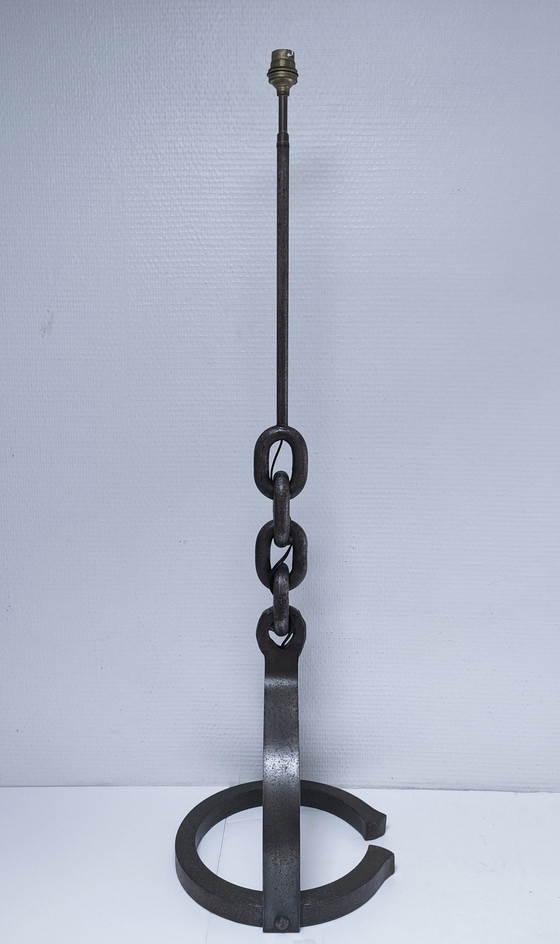 Image 1 of Steel Link Floor Lamp