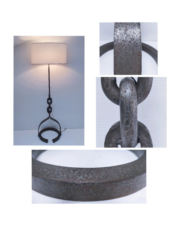 Image 1 of Steel Link Floor Lamp