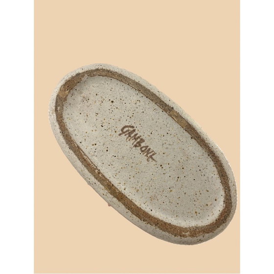 Image 1 of Vintage stoneware centerpiece by Bruno Gambone, 1960