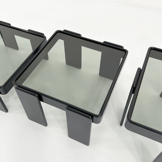 Image 1 of Set Of Nesting Tables From Cassina, 1970S