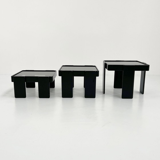 Image 1 of Set Of Nesting Tables From Cassina, 1970S