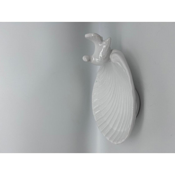 Image 1 of Vintage bird cup in white bride, Italy 1970
