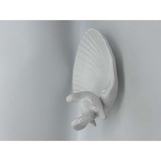 Image 1 of Vintage bird cup in white bride, Italy 1970
