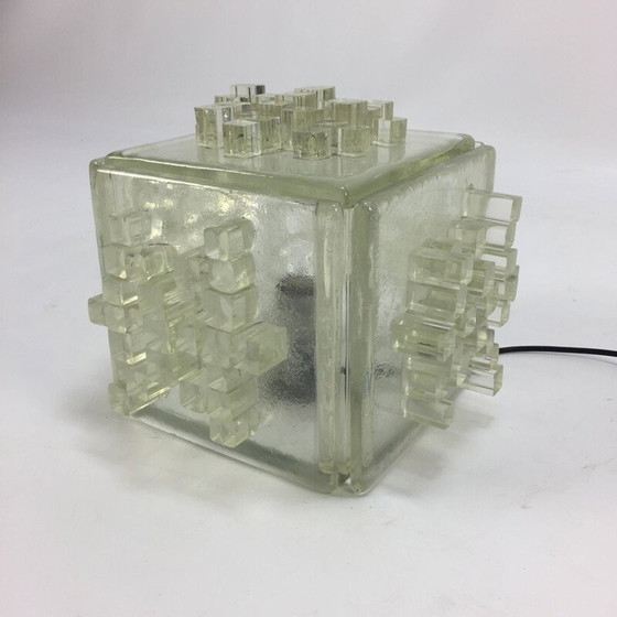 Image 1 of Italian crystal vintage "Apis" lamp, 1960s