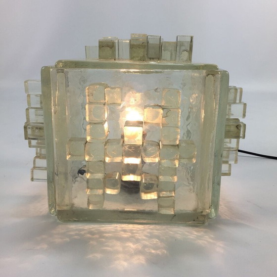 Image 1 of Italian crystal vintage "Apis" lamp, 1960s