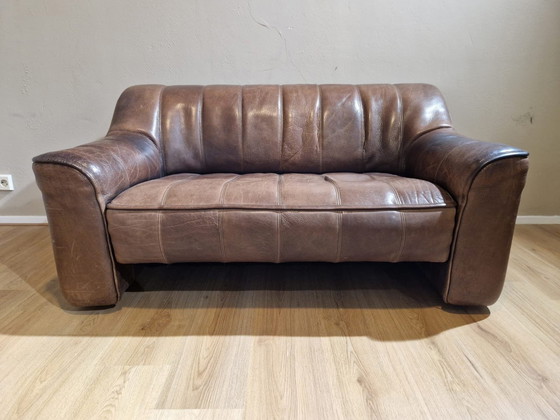 Image 1 of 2X De Sede Ds 44 Sofas - Vintage - Brown - Leather - Design