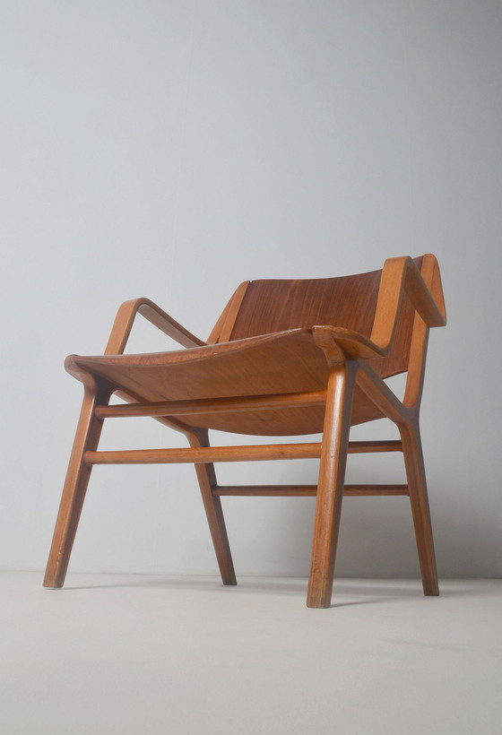 Image 1 of Danish Ax Chair By Peter Hvidt & Orla Mølgaard Nielsen For Fritz Hansen