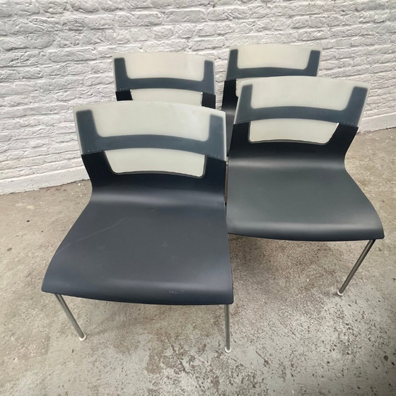 Image 1 of 4X Sedie di design &#39;Otto&#39; - B&amp;B Italia - Antonio Cittero / Toan Nguyen