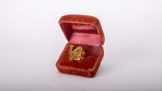 Image 1 of Robert Indiana & Charles Revson - The Love Ring