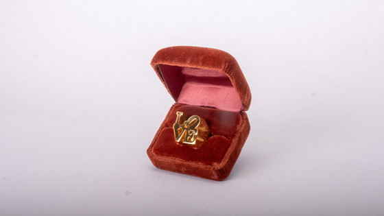 Image 1 of Robert Indiana & Charles Revson - The Love Ring