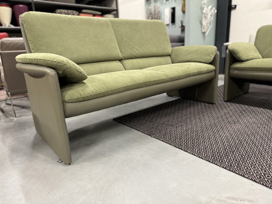 Image 1 of Leolux Catalpa Evidence Sofa 2.5 Seater Sofa Green