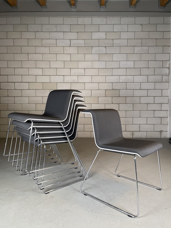 Image 1 of 6X Bulo Tab Chair By Alain Berteau