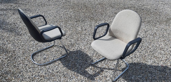 Image 1 of 2x Stoll Giroflex conference chair