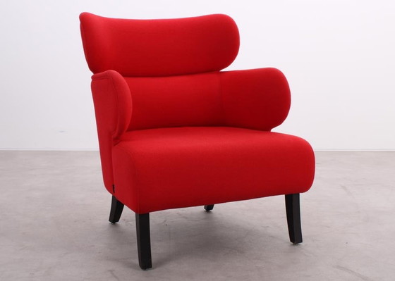 Image 1 of 2X Satellite Rom Sc Armchair Red