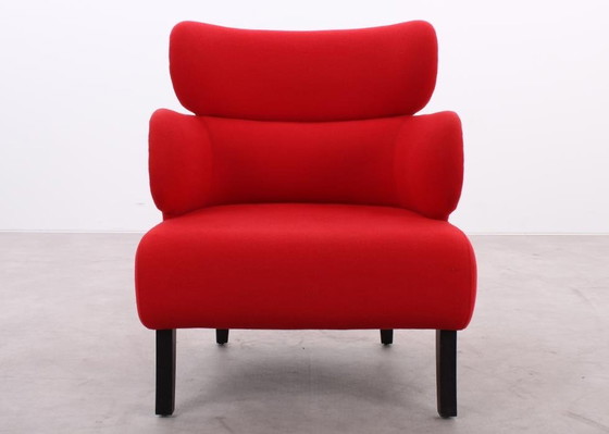 Image 1 of 2X Satellite Rom Sc Armchair Red