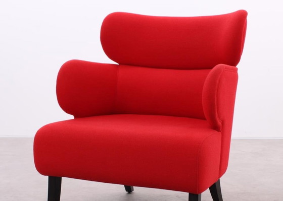 Image 1 of 2X Satellite Rom Sc Armchair Red