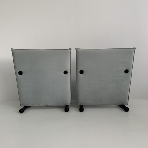 Image 1 of Set Of 2 Lounge Chairs Burkhard Vogtherr For Arflex T-Line, 1980’S