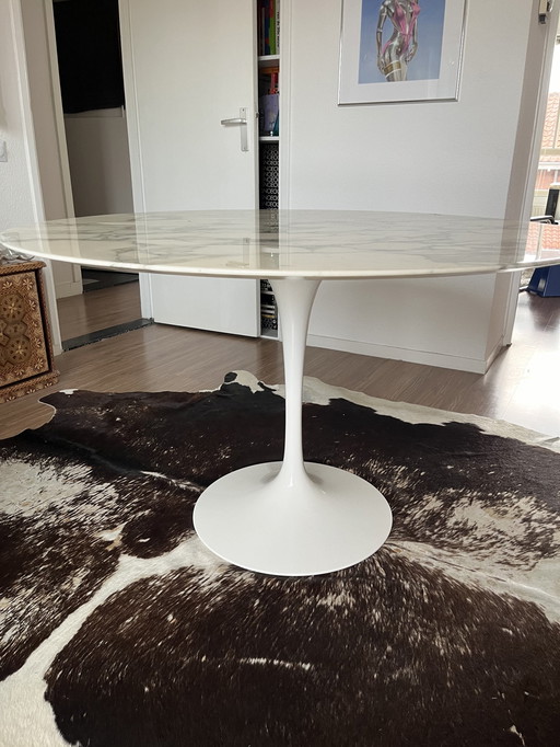 50Th Anniversary Knoll Saarinen Tulip Table Marble