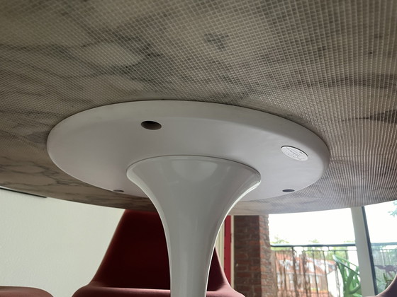 Image 1 of 50Th Anniversary Knoll Saarinen Tulip Table Marble