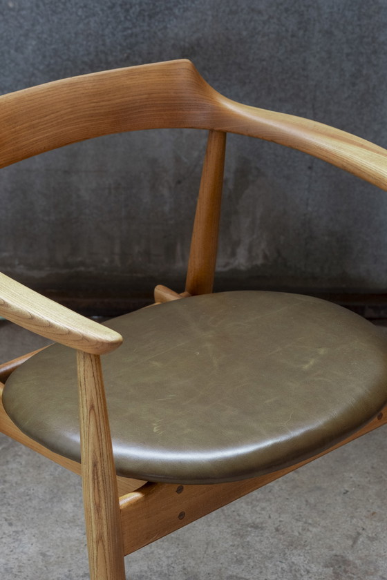 Image 1 of Arne Wahl Iversen ST-750 Chair in Elm, 1960s Denmark