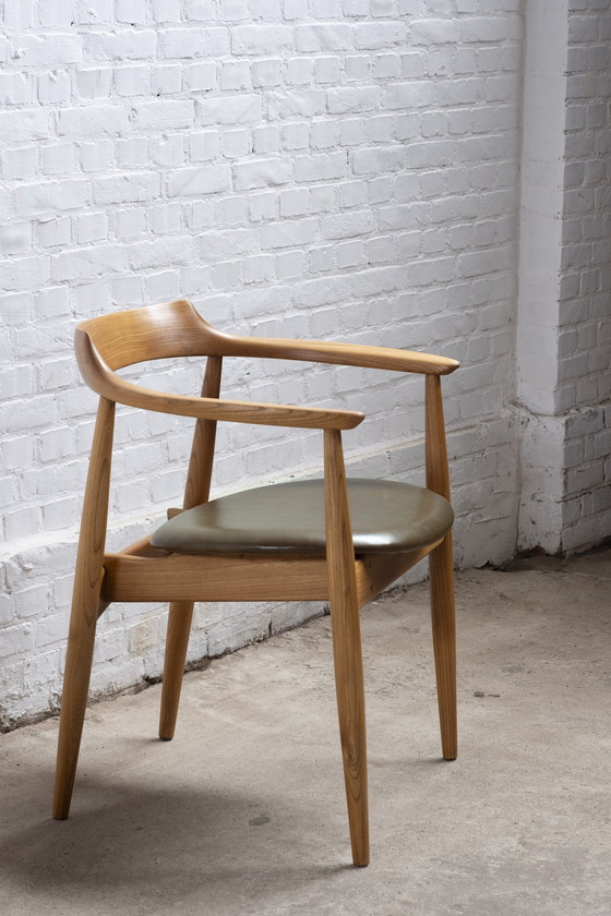 Image 1 of Arne Wahl Iversen ST-750 Chair in Elm, 1960s Denmark