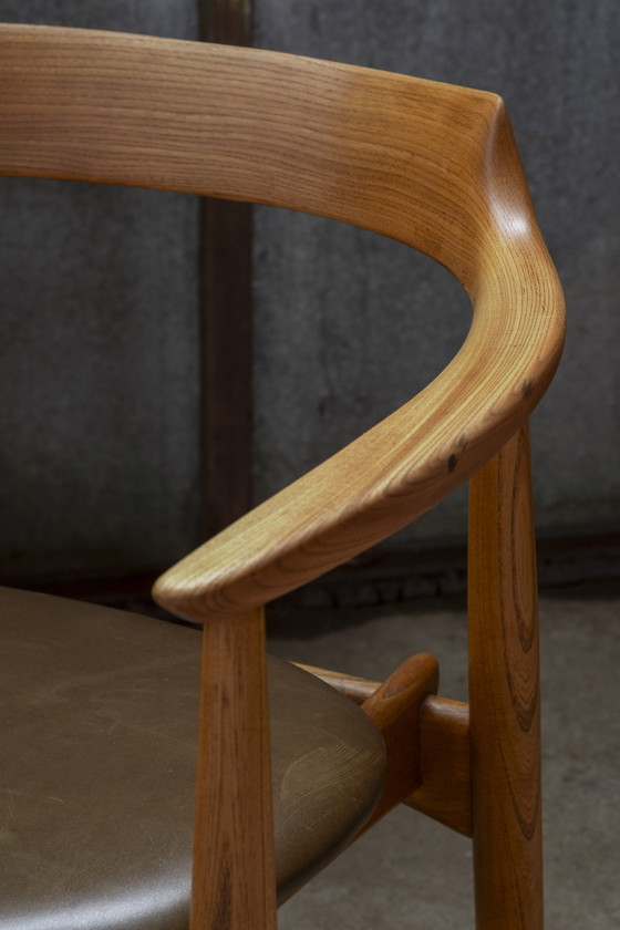 Image 1 of Arne Wahl Iversen ST-750 Chair in Elm, 1960s Denmark