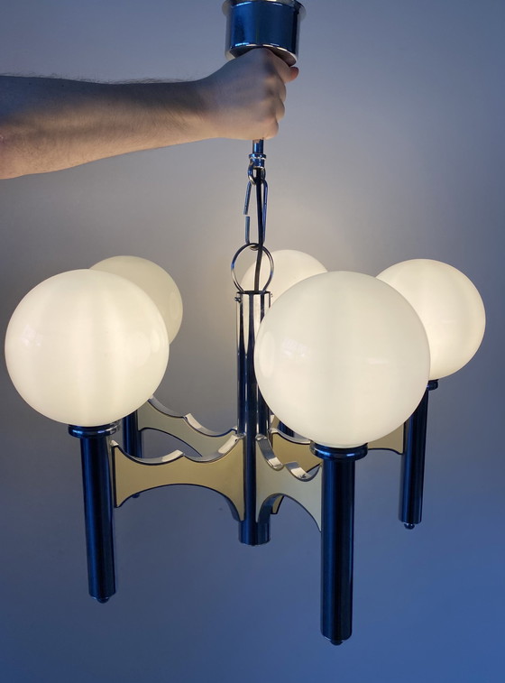 Image 1 of Gaetano Sciolari ceiling lamp