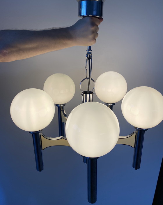 Image 1 of Gaetano Sciolari ceiling lamp