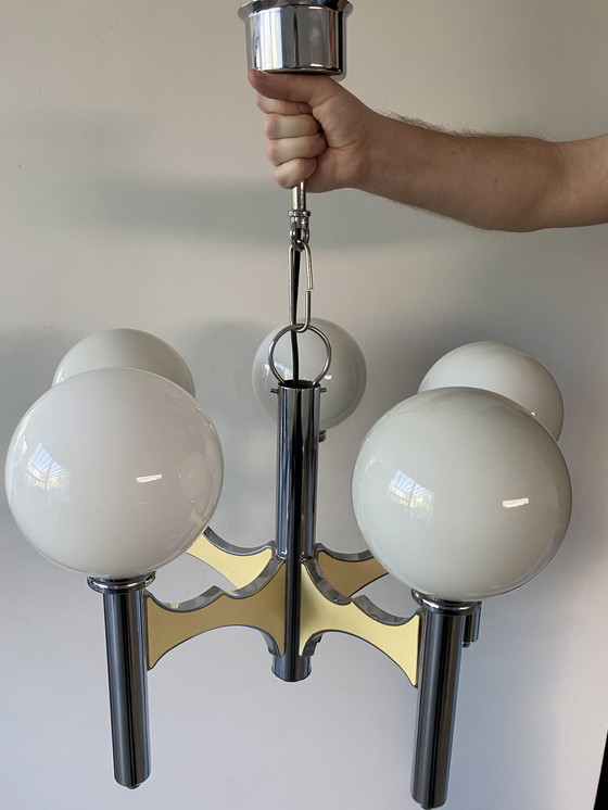 Image 1 of Gaetano Sciolari ceiling lamp