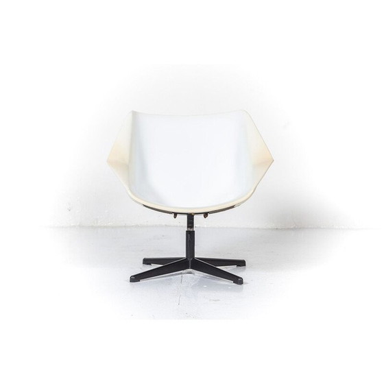 Image 1 of Sedia girevole vintage di Cees Braakman per Pastoe, anni '50 