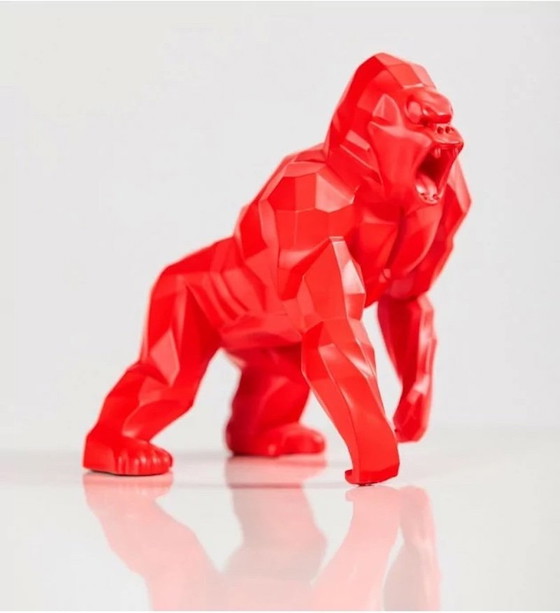 Image 1 of Richard Orlinski Kong Spirit Matt Red