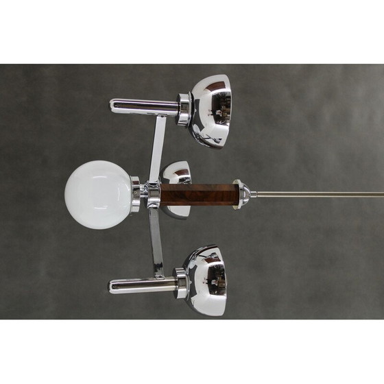 Image 1 of Vintage Art Deco chandelier, Czechoslovakia 1930