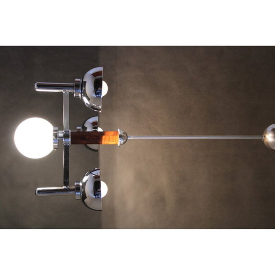Image 1 of Vintage Art Deco chandelier, Czechoslovakia 1930