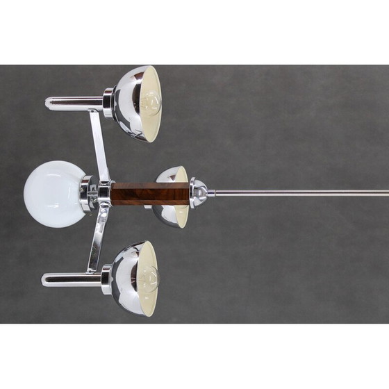 Image 1 of Vintage Art Deco chandelier, Czechoslovakia 1930